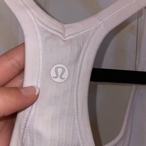 lululemon white tank